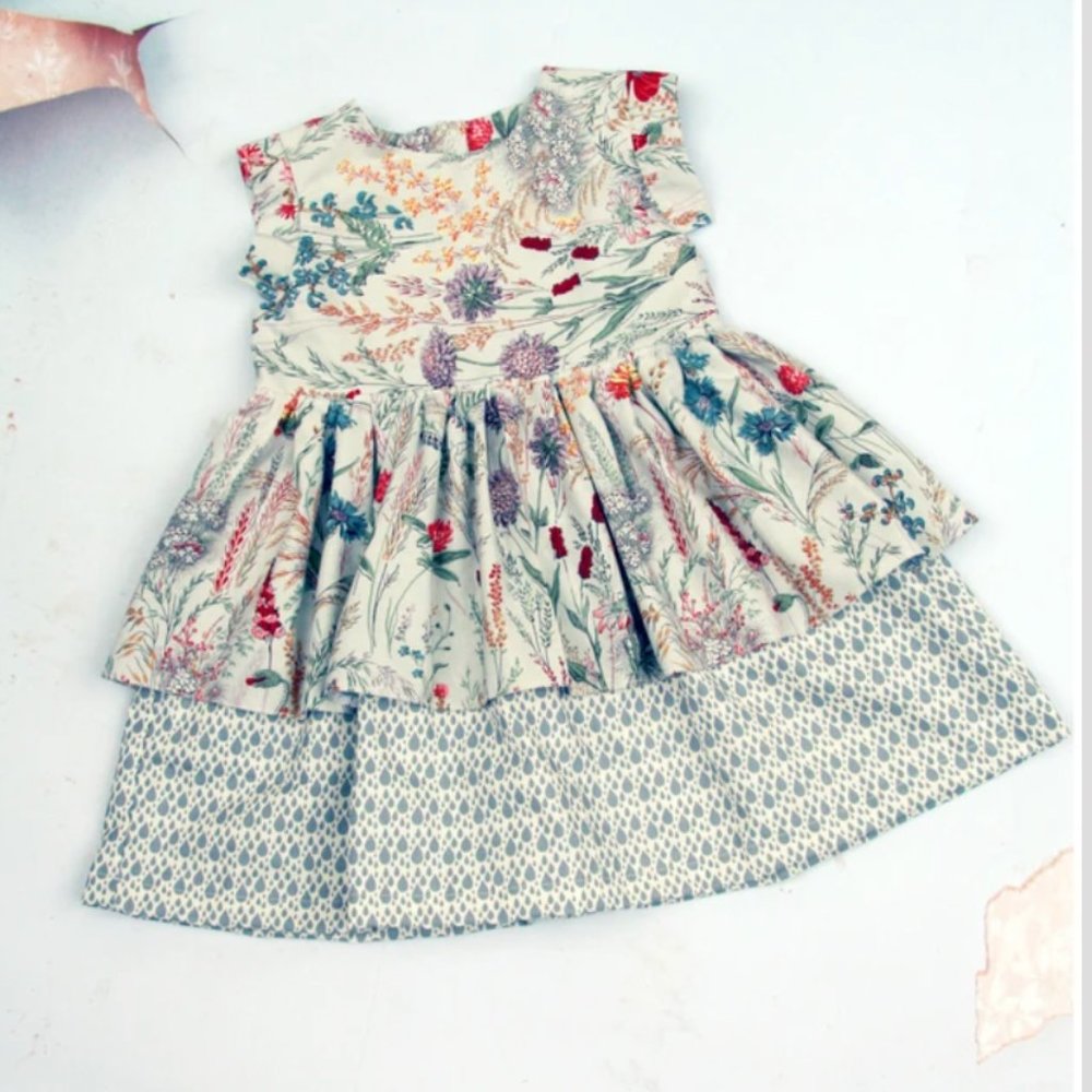 NWOT Fleur + Dot Bring to Bloom Ruffle Dres 5